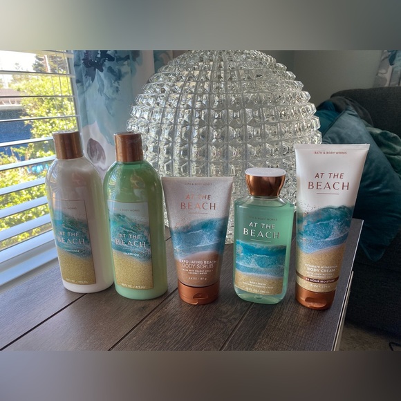 At The Beach Bath & Body Works Lot of 5 Shampoo & Conditioner, Body Scrub NEW - Picture 13 of 14
